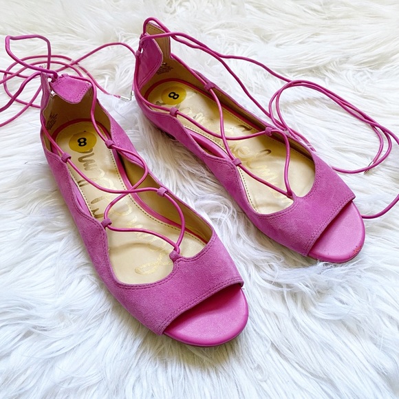 Sam Edelman lace up Sandals - Picture 2 of 6